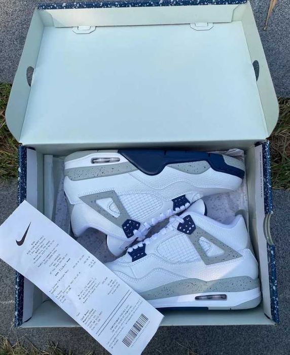 Jordan _4_Retro_Midnight Navy Biegania / ROZ.44