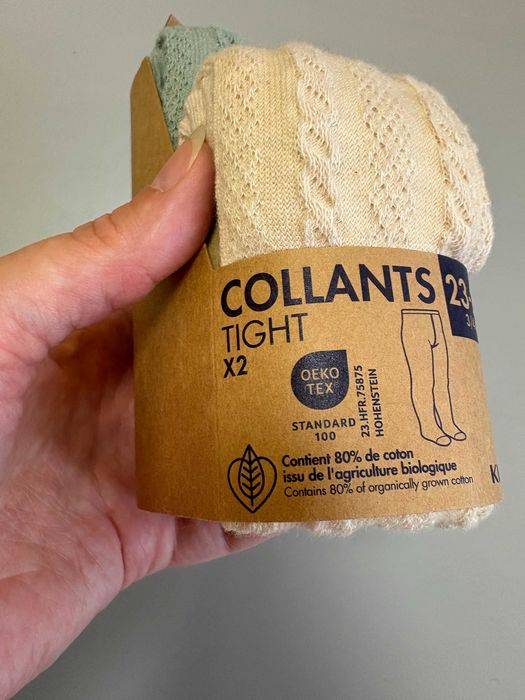 Набір дитячих колготок Kiabi (2 шт.)