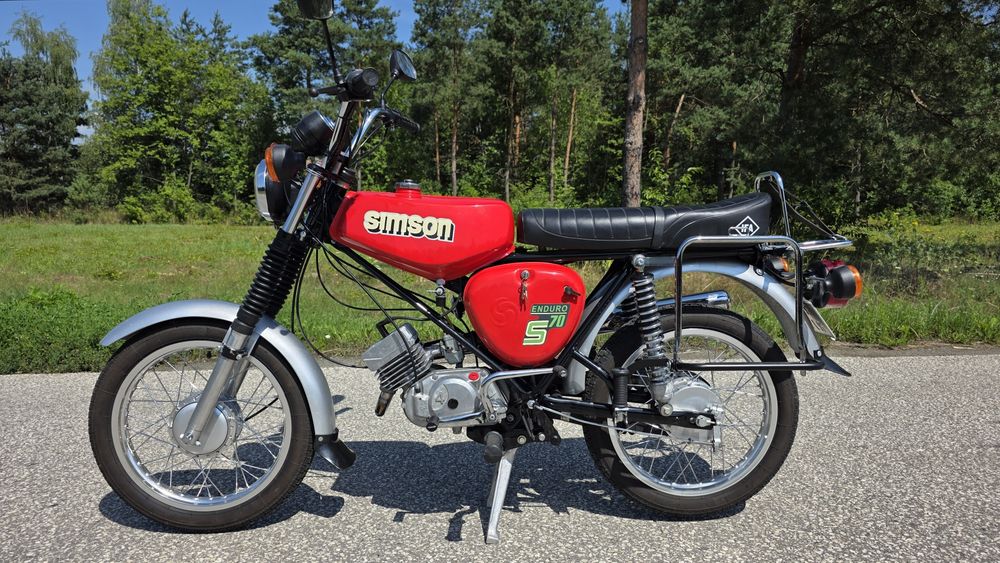 Simson s51 Enduro 4 biegowy Zarejestrowany Odrestaurowany Transport