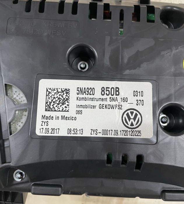 Панель приборів тігуан 2, volkswagen tiguan 2