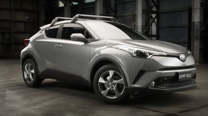 Нові оригінальні поперечини Toyota CH-R Thule chr тойота багажник