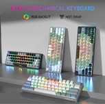 Ігрова Механічна Клавіатура AULA F3261 з Підсвіткою Клавіш RGB 60%