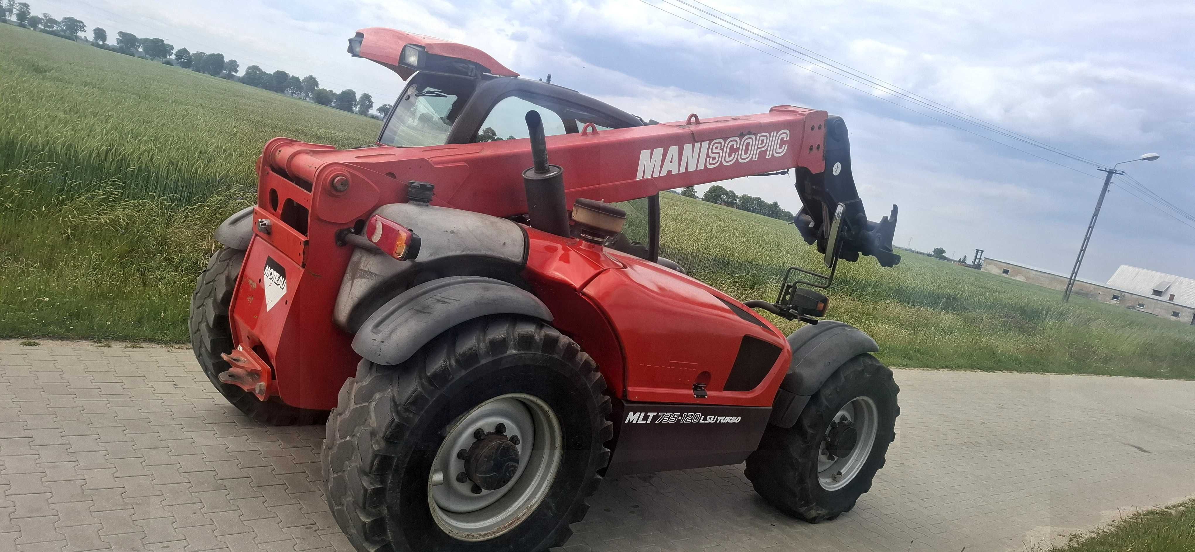 Ladowarka Manitou 735-120 lsu, Klima Manual