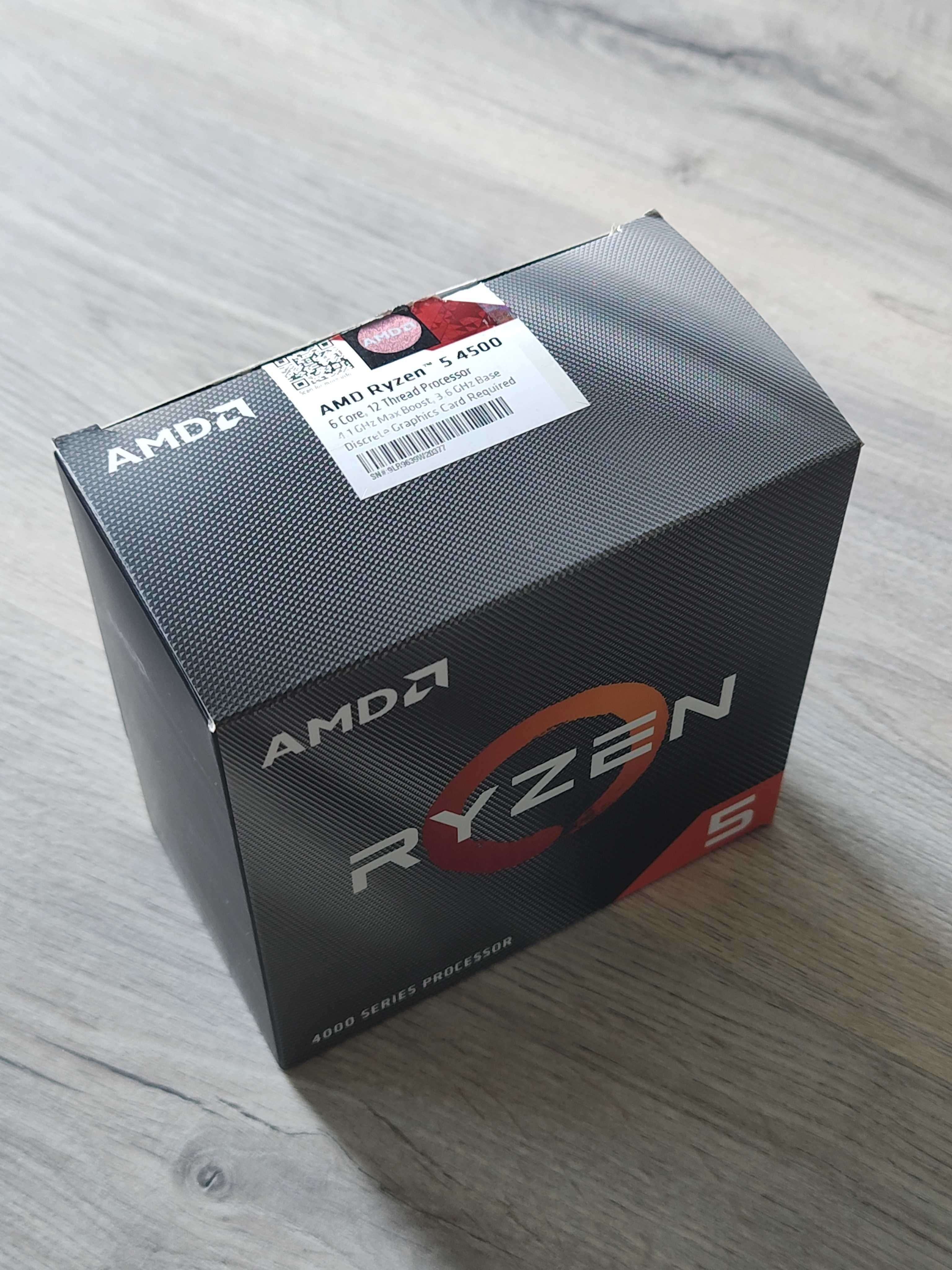 Procesor AMD Ryzen 5 4500 BOX 6/12*4,2GHz AM4