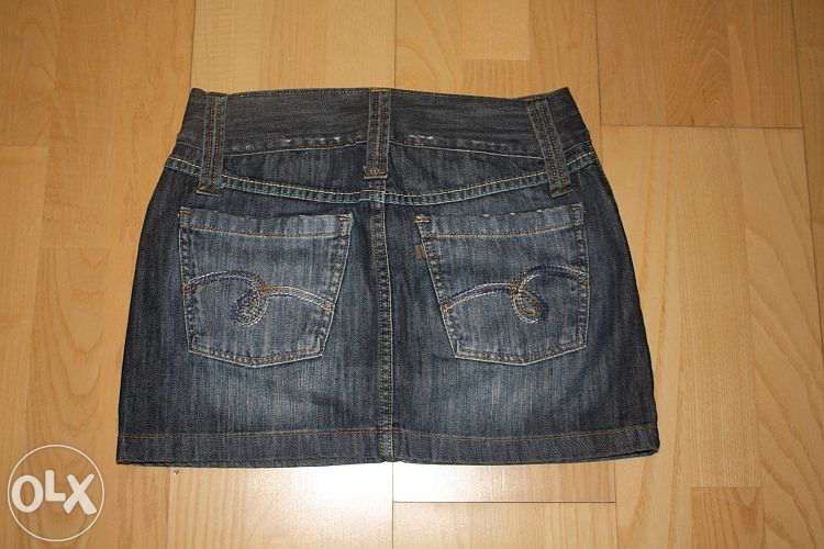 Spódnica jeansowa mini #Vertus