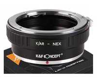 Adapter fotograficzny Konica AR na Sony E-mount K&F Concept KF06.112