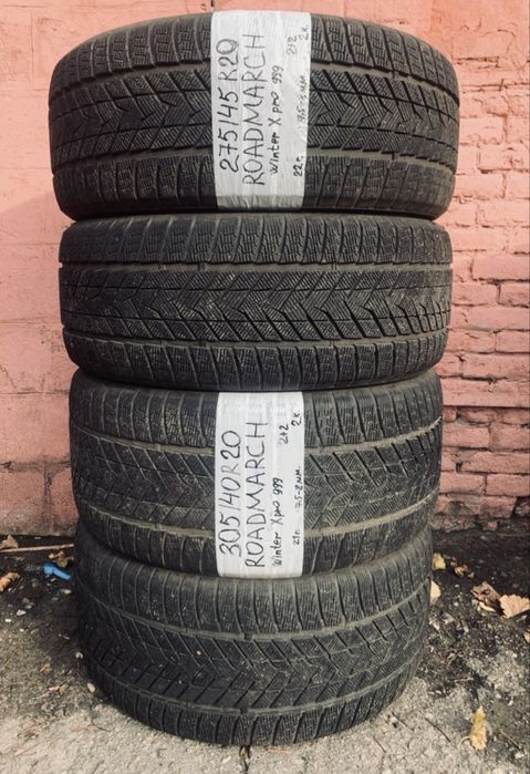 305 40 20 и 275 45 20 Roadmac зима разноширокий комплект протектор 90%
