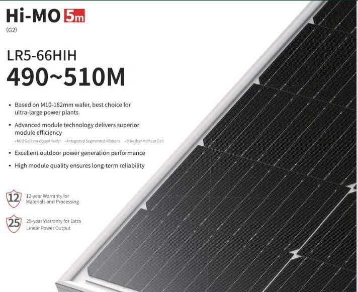 TOP! Panel PV LONGI SOLAR 495W HalfCut Silver Frame 239 zł/szt z VAT