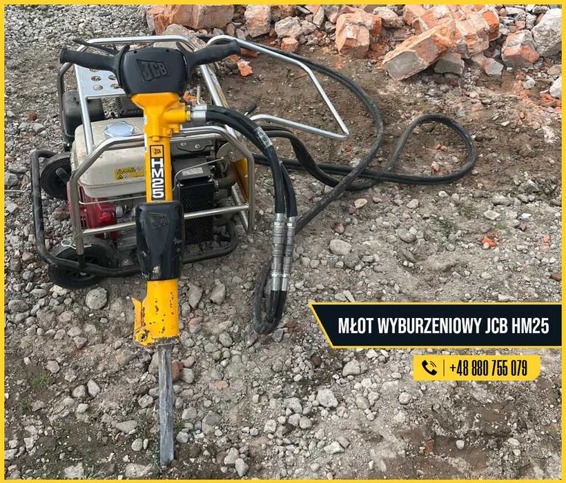 Wynajem młot wyburzeniowy JCB HM25