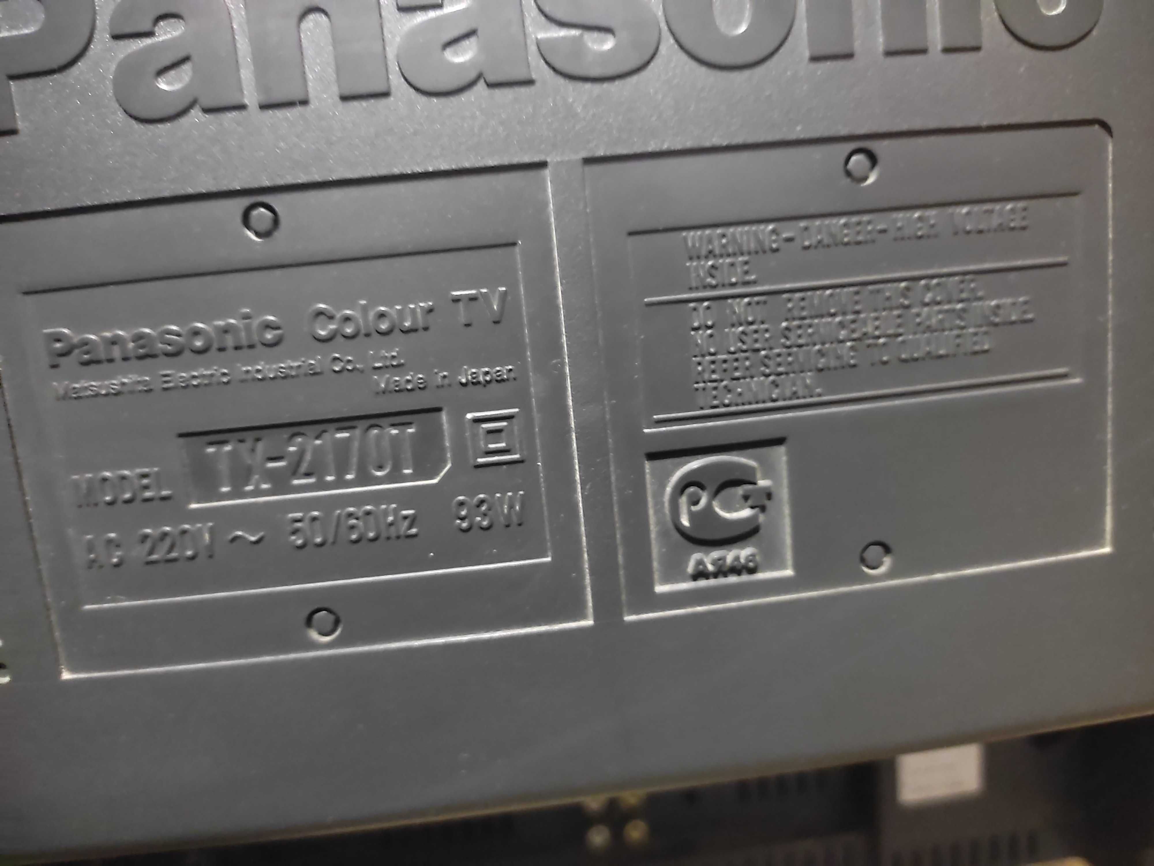 Телевизор Panasonic GAOO 70 TX-2170T 54 см (21 дюйм) Made in Japan.
