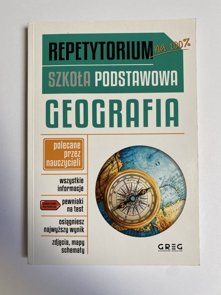 Repetytorium Geografia dla szkoły podstawowej GREG