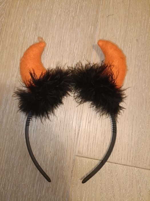 Opaska halloweenowa rogi diabła