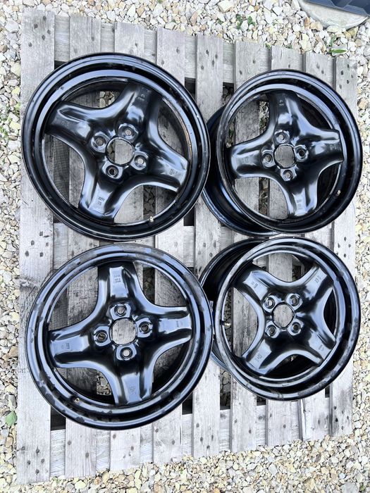 4xfelga stalowa (strukturalna) 15” OPEL (4x100 ET39) z TPMS