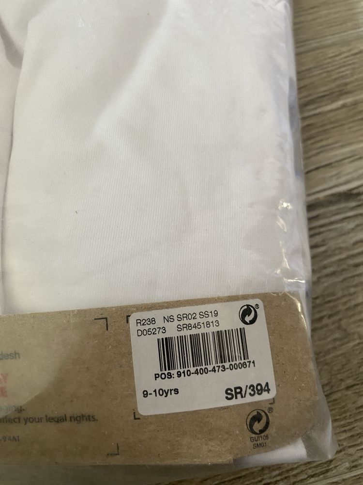 Next 3-pack podkoszule koszulki dziewczece r. 9-10 lat NOWE