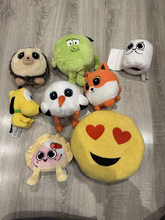 Oddam pluszaki i poduszkę za darmo