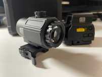 Kolimator ASG typu EOTECH + Magnifier (przybliżacz) - Celownik, Luneta