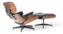 Cadeirão "Eames Lounge" - Pele genuína, Novo - Cadeira Poltrona Chaise
