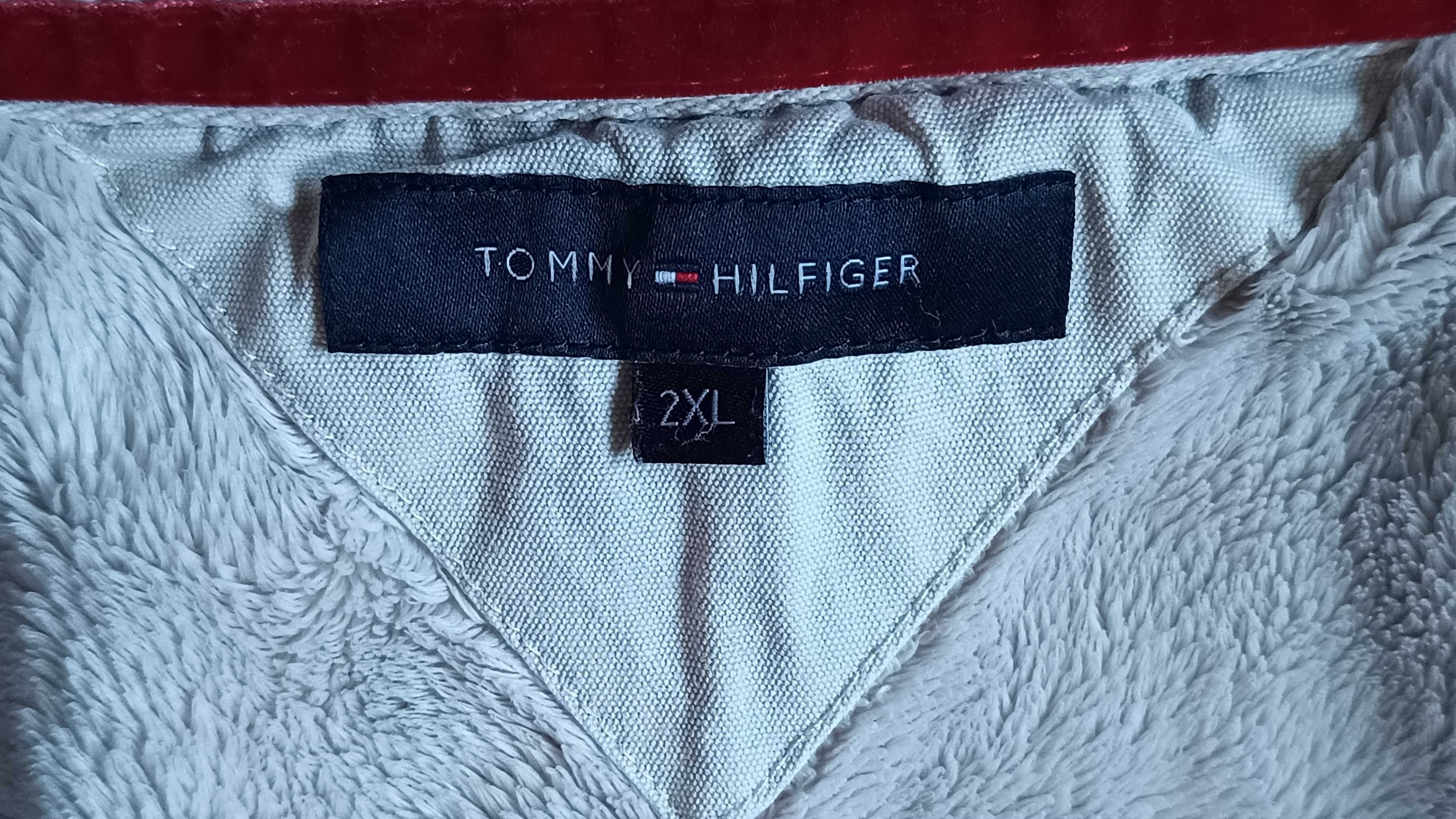 Męska bardzo ciepła bluza TOMMY HILFIGER r.XXL stan bardzo dobry