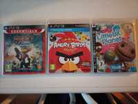 Rachet & Clank - Little Big Planet - Angry Birds - (PS3)