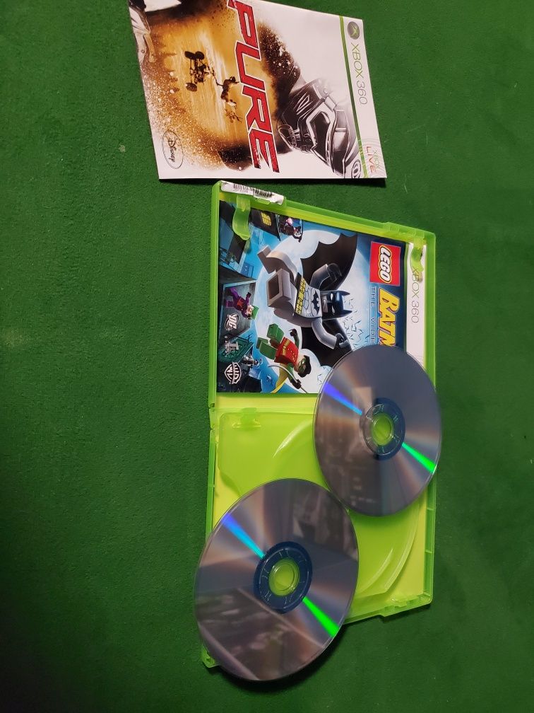 Lego Batman oraz Wyścigi motocyklowe Pure xbox 360