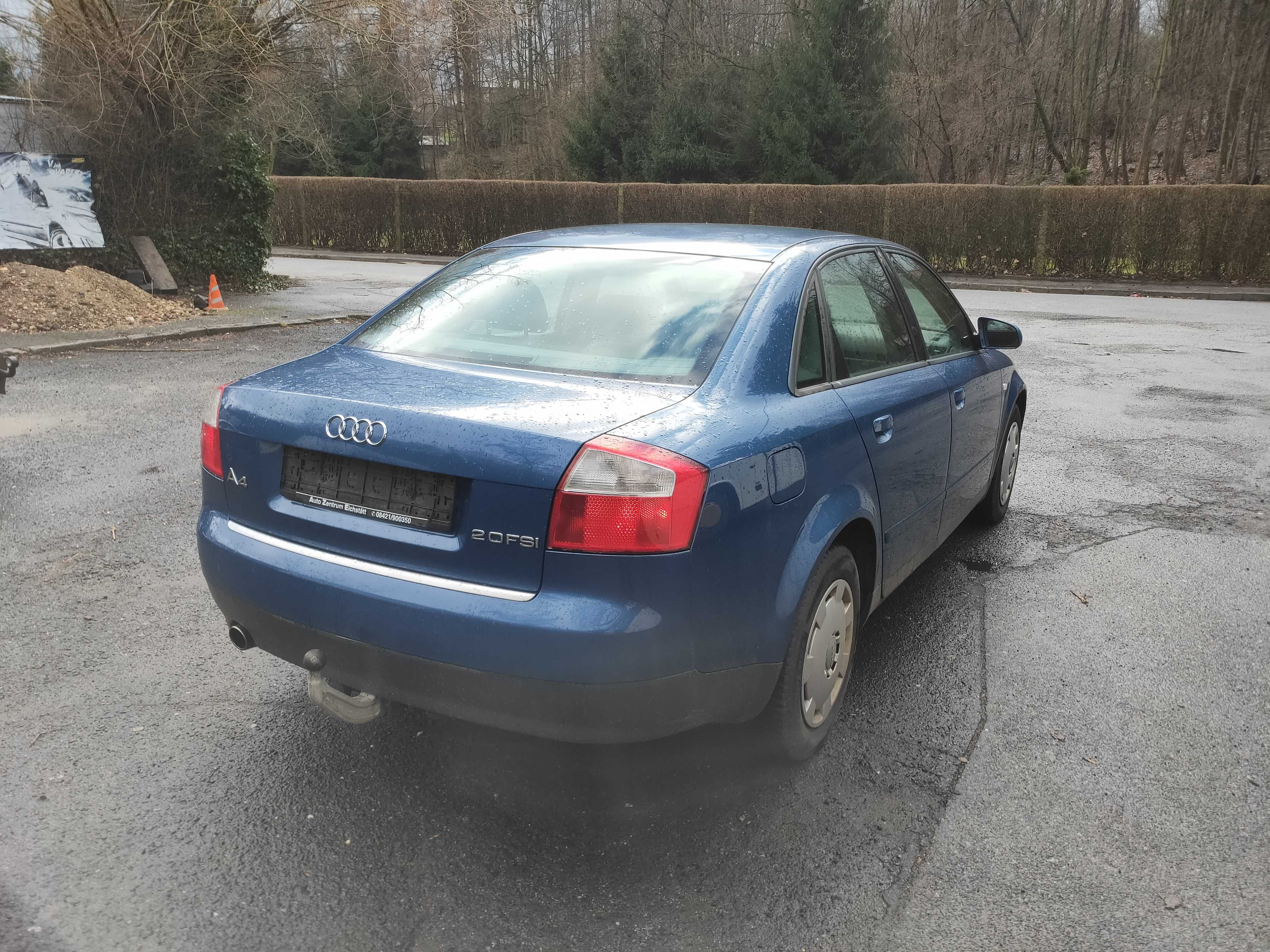 #CZĘŚCI Audi A4 B6 2,0 FSI AWA LZ5W Zderzak LAMPA SILNIK Maska Drzwi