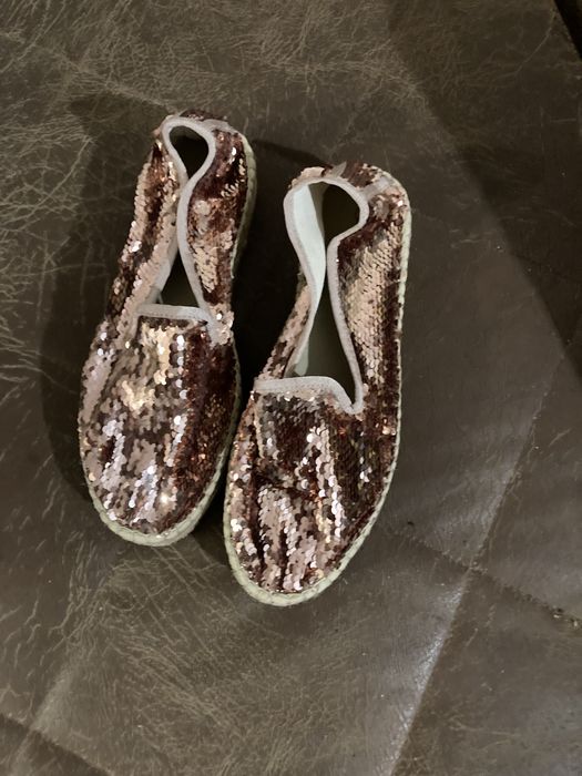 Ескадрільї жіночі з пайєтками Gitana 40 cм взуття з Італії