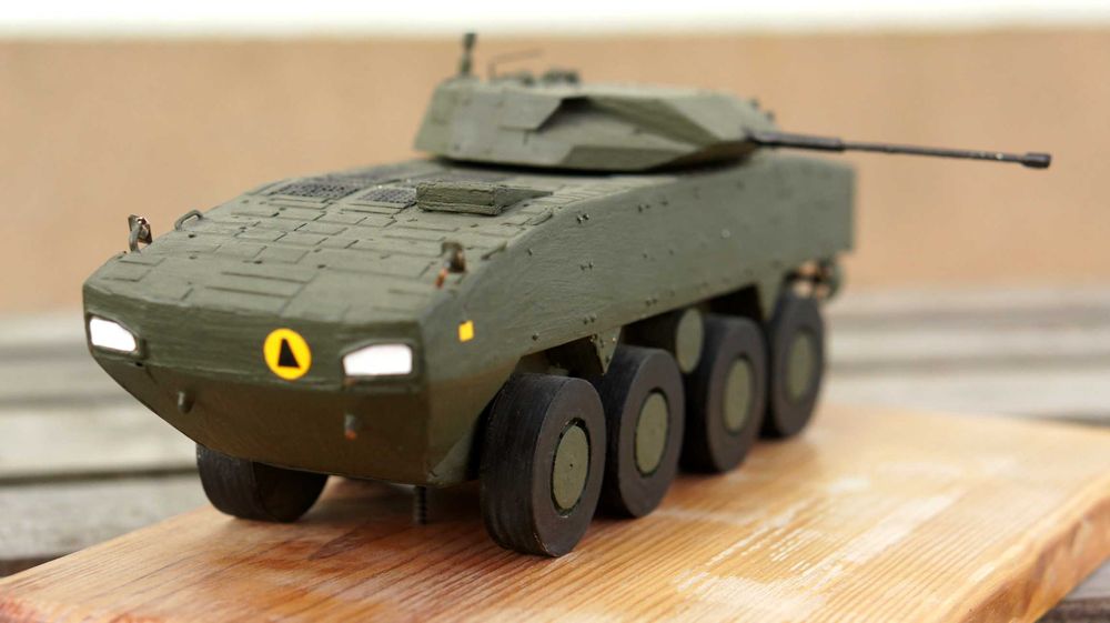 KTO Rosomak - drewniany | pamiątka, pożegnanie, prezent