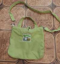 Зелёная сумка через плечо с почако санрио sanrio pochacco
