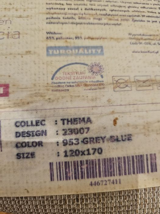 Dywan komfort 170cmx120cm. Thema Komfort.