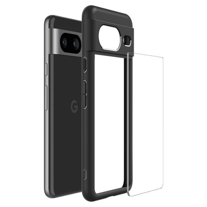 Etui Spigen Ultra Hybrid do Google Pixel 8 w kolorze Matowym Czarnym