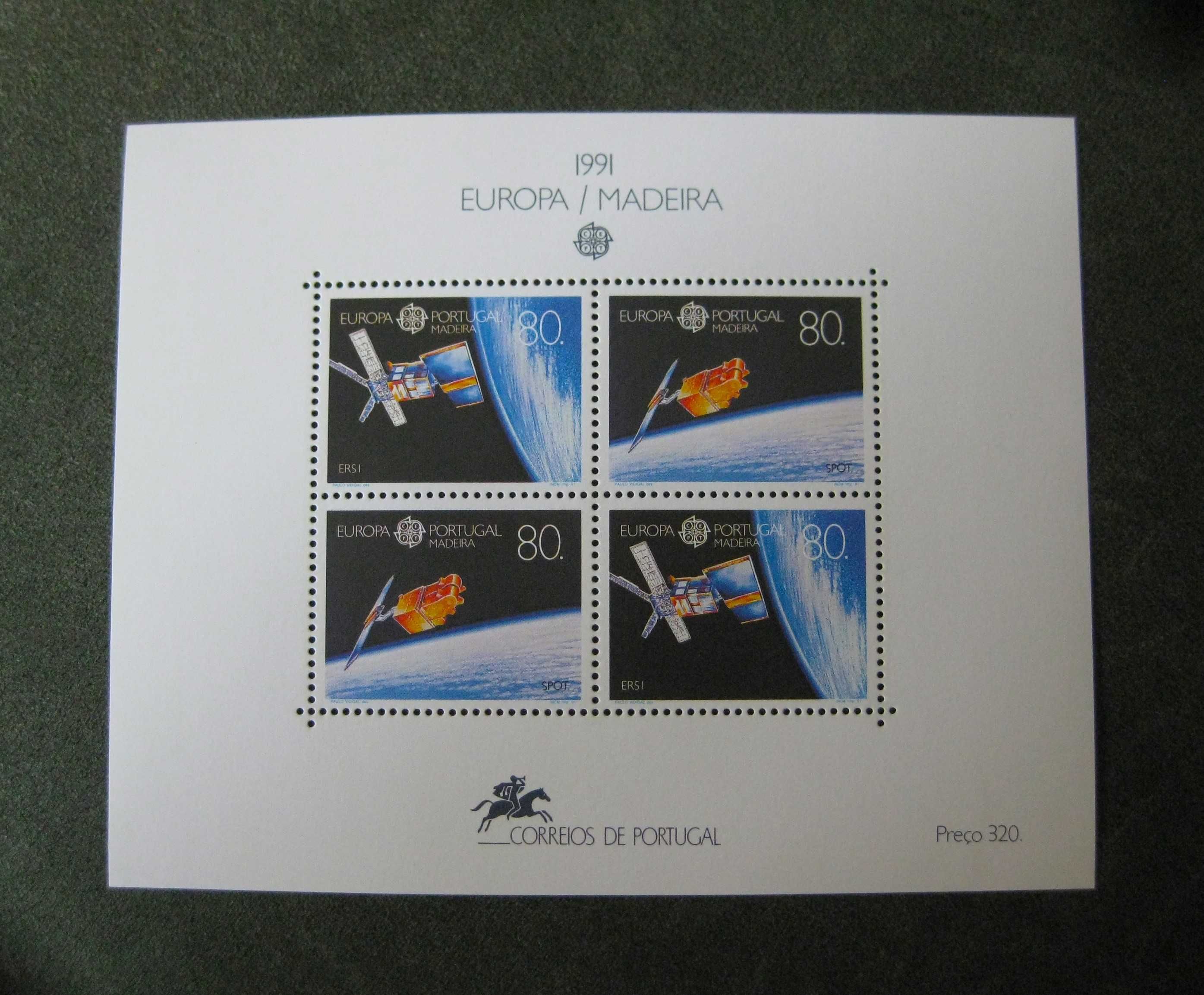 Blocos nº 120/22 – Europa CEPT – Europa Espacial