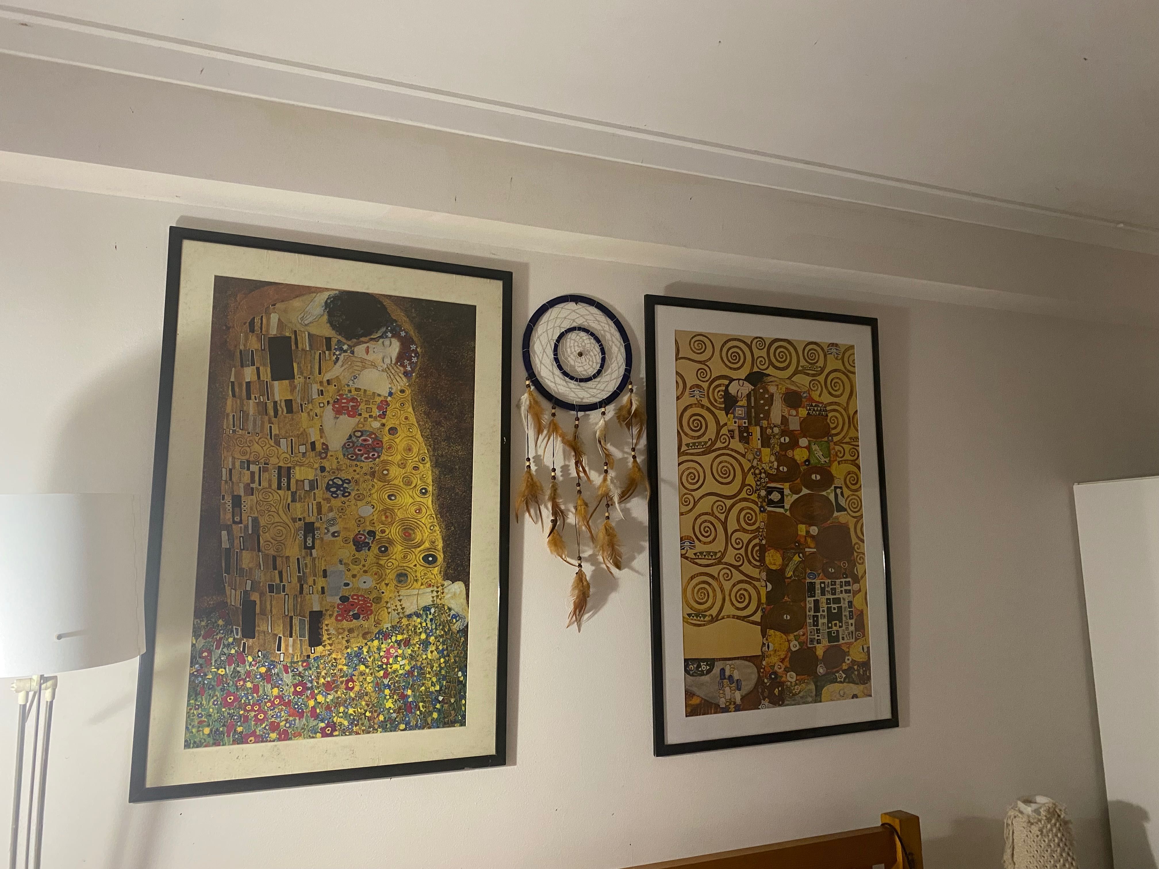 Conjunto de Quadros Klimt