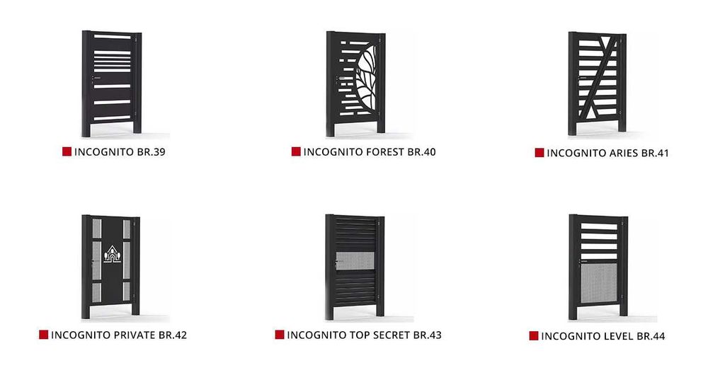 Furtka Ogrodzeniowa Nowoczesna NA WYMIAR Ogrodzenie Brama Wejściowa