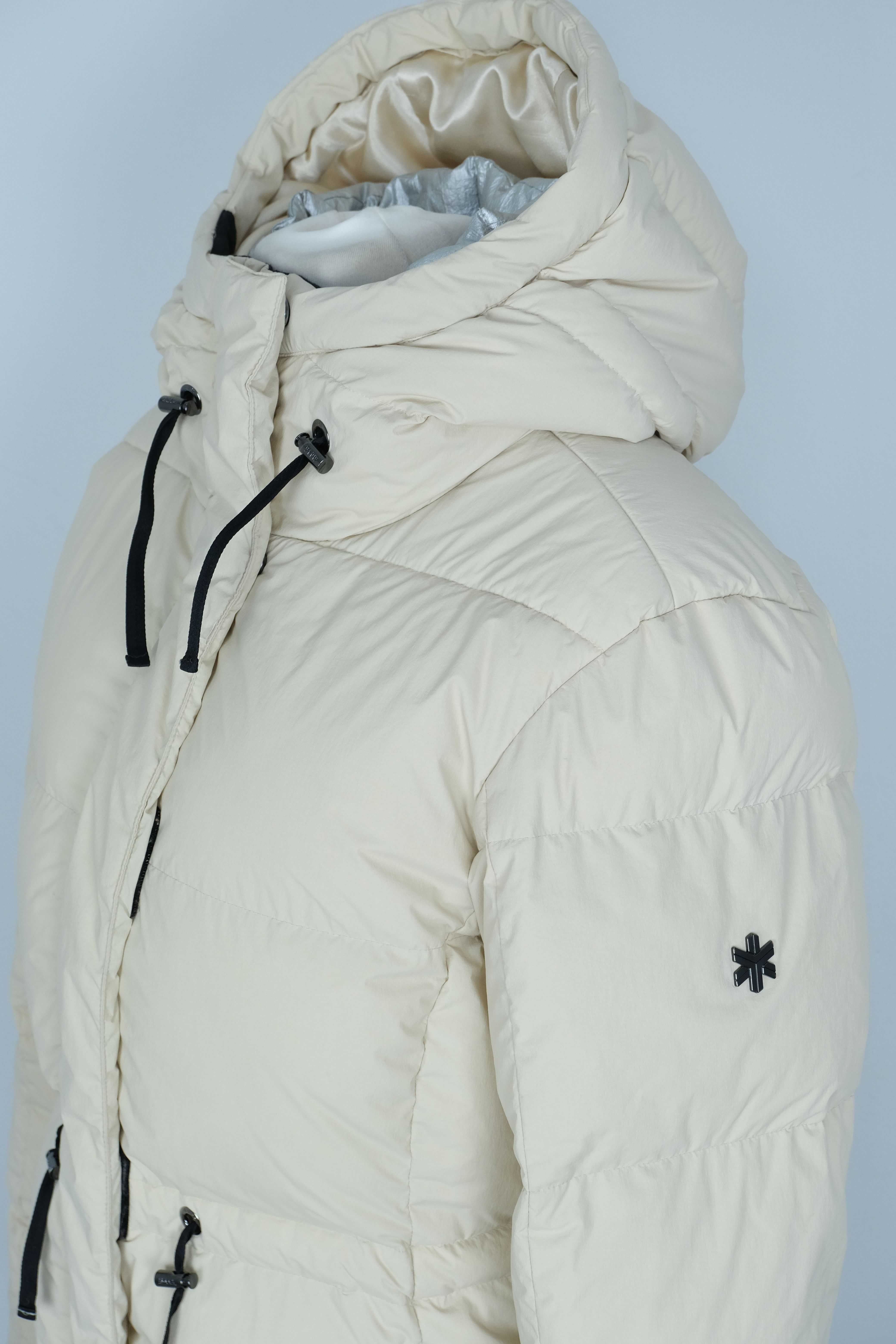 Ahkka gold puchowa parka damska r 40