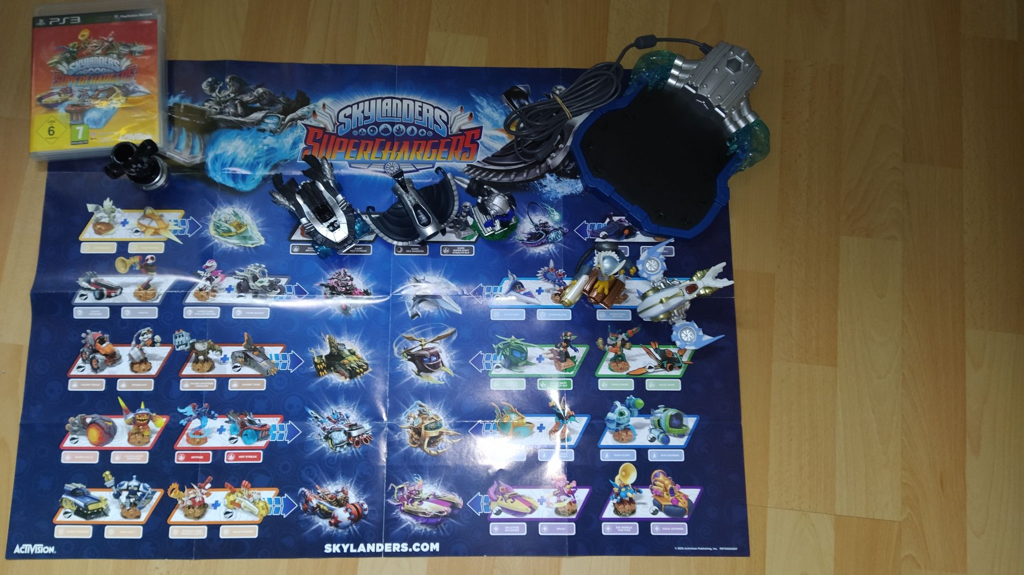 Skylanders Superchargers: figurki, puchar, pojazdy, portal, gra,