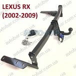 Фаркоп Lexus RX. Прицепное Лексус РХ. 300 \ 350 \ 400\ 450 + Розетка