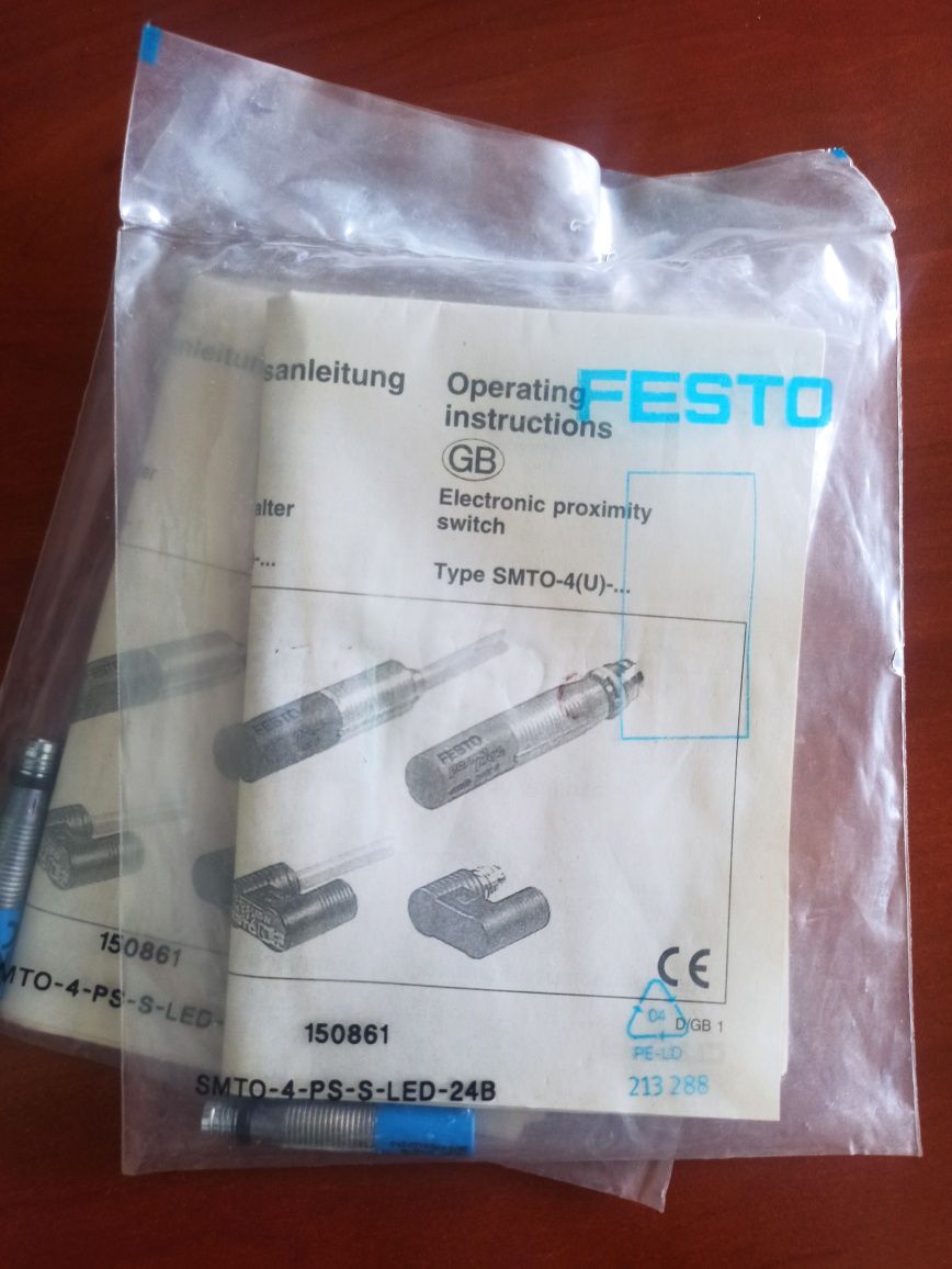 Festo Proximity Switch SMTO-4-PS-S-LED-24B датчик положения