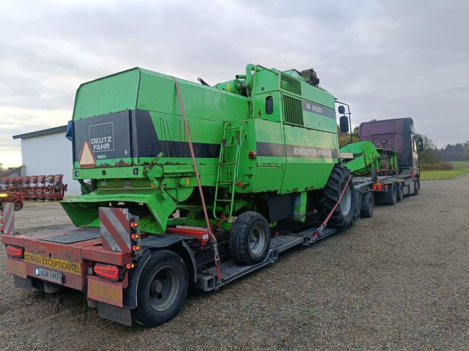 Kombajn zbożowy Deutz Fahr M2680 klimatyzcja heder 4.2m