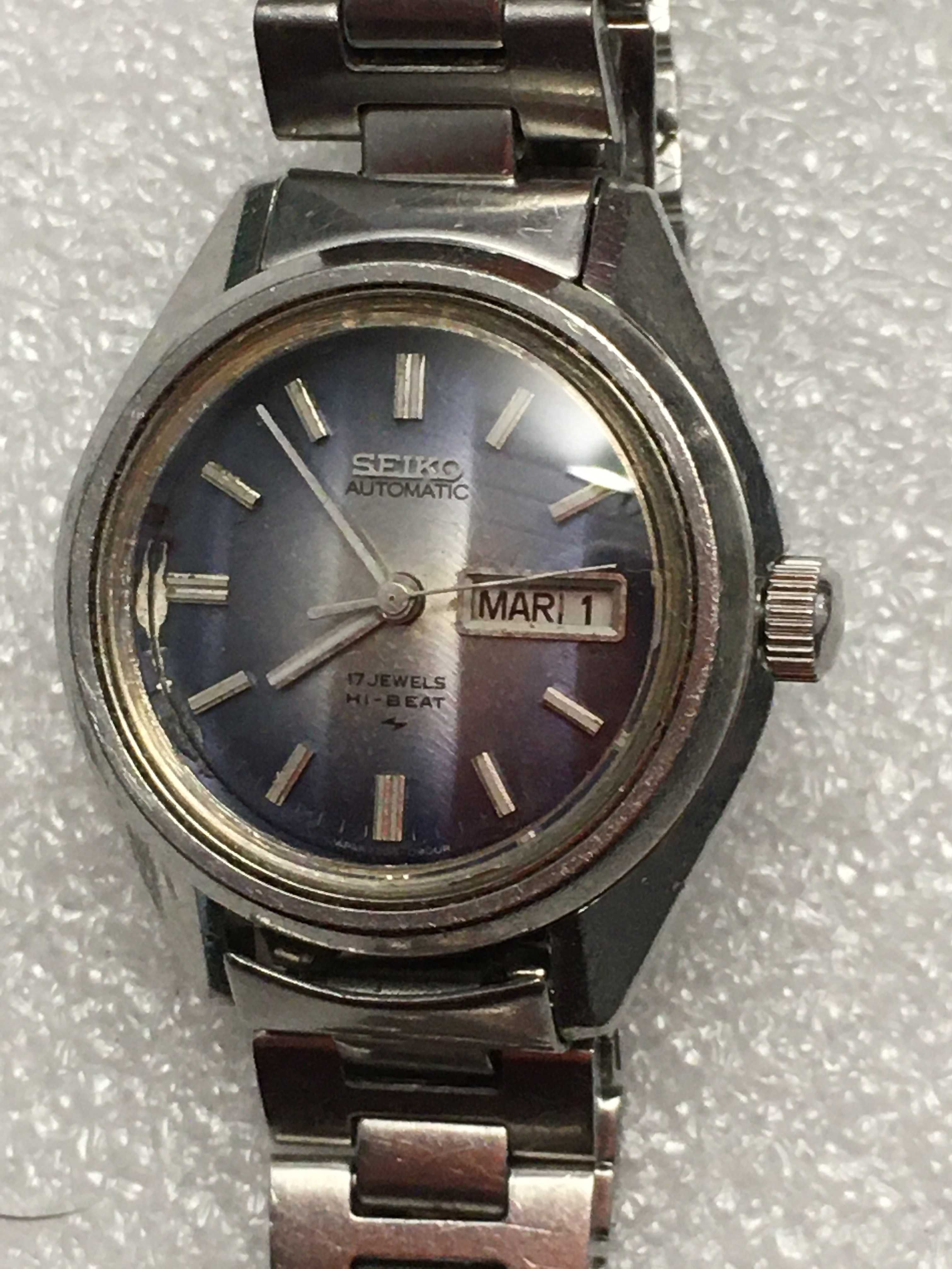 Damskie SEIKO Hi-Beat Automatic 17 kamieni sprawny