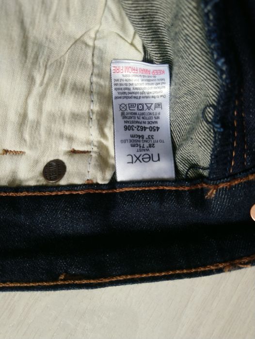 Нові джинси Next W 28 L 33 розмір