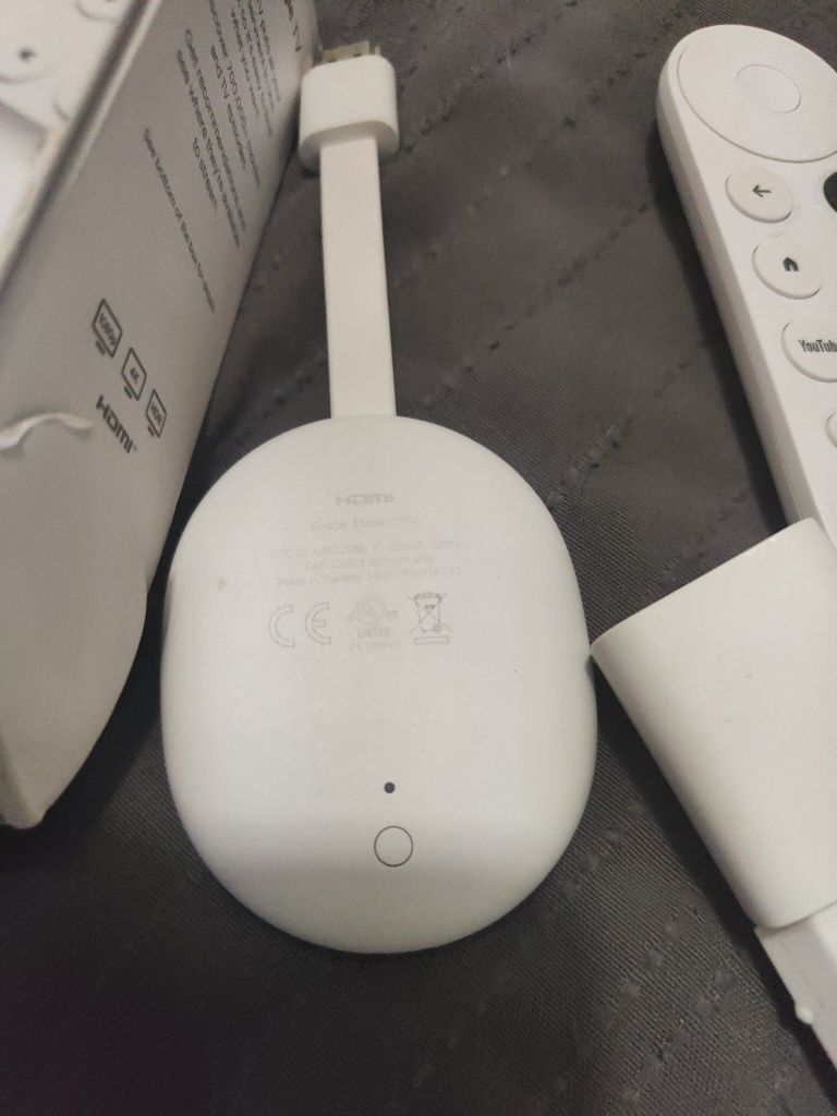 Zestaw multimedialny Chromecast 4k odtwarzacz przystawka do telewizora