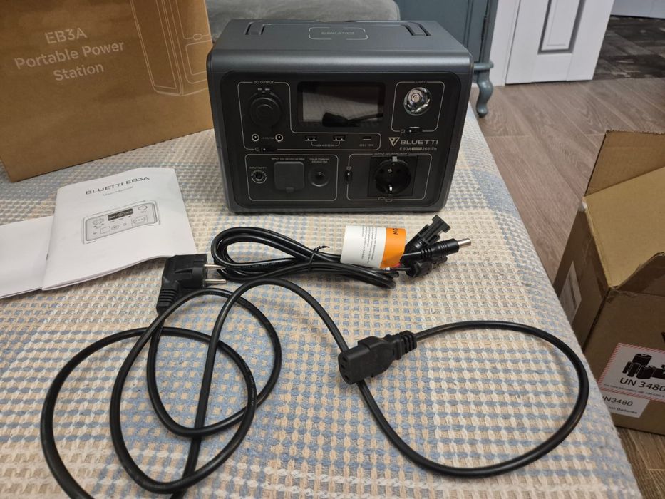 Зарядна станція - Bluetti EB3A(600w, 268h)