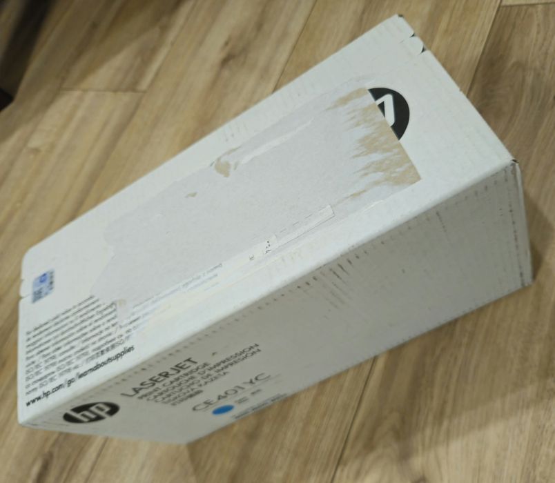 Toner HP CE401YC oryginalny NOWY