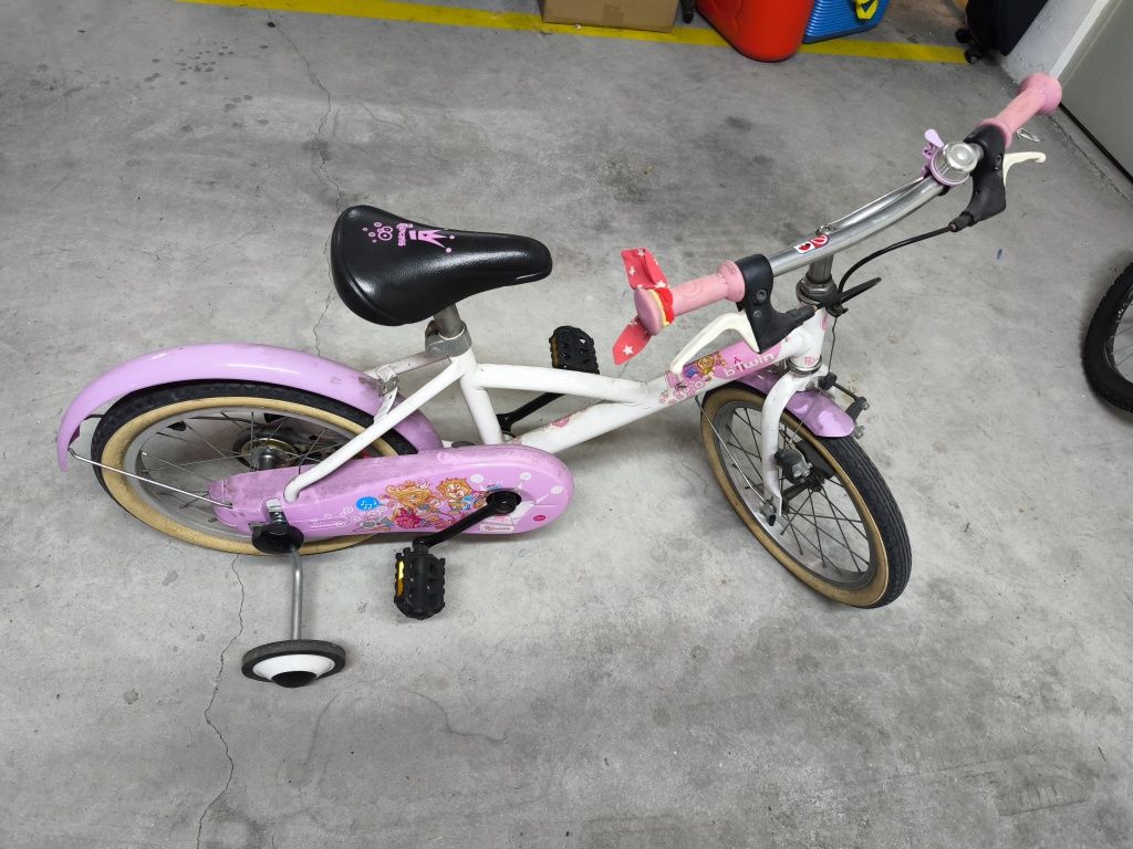 Vendo bicicleta Btwin princess