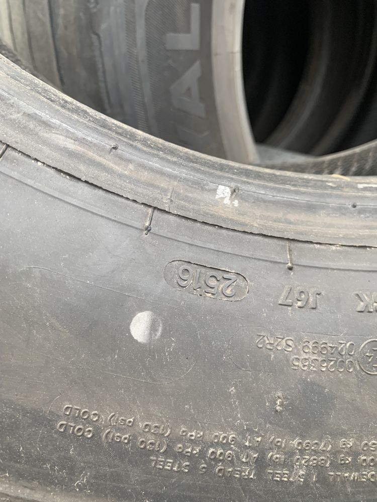 315/70R22.5 GTRadial GSR225 2016рік 13мм 1шт