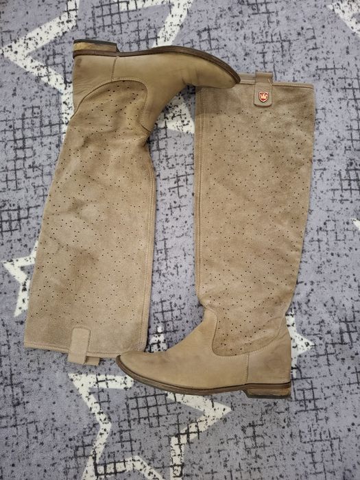 Сапожки чоботи шкіряні