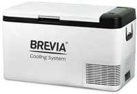 Автомобільний холодильник BREVIA 25л   компресорний Білий (22210)