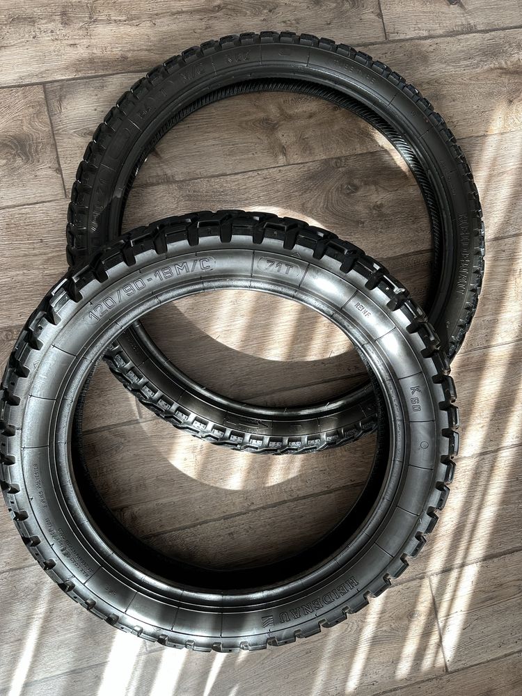 Шини Heidenau комплект 120/90 R18 - 90/90 R21