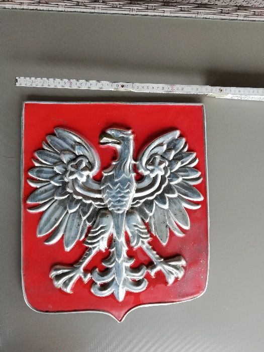 Stare Polskie godło z PRL orzeł bez korony