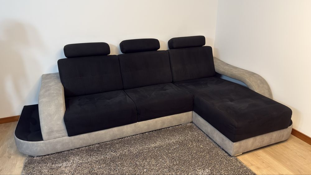 Vendo sofa com chaise longue